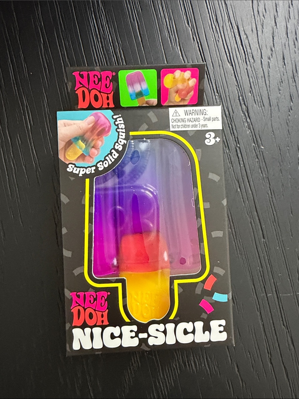 Nice-Sicle Popsicle Sensory Toy - Purple, Pink, Orange, Yellow